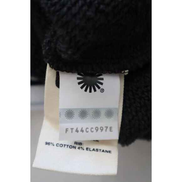 UGG 1104851 Women's Sz Small Black Nena French Terry Sweatshirt - Picture 8 of 12